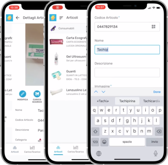 Inventorify - Sistema di gestione inventario per strutture sanitarie